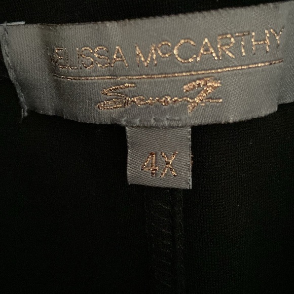 4X Melissa McCarthy Black Ponte Pencil Skirt - Picture 8 of 14